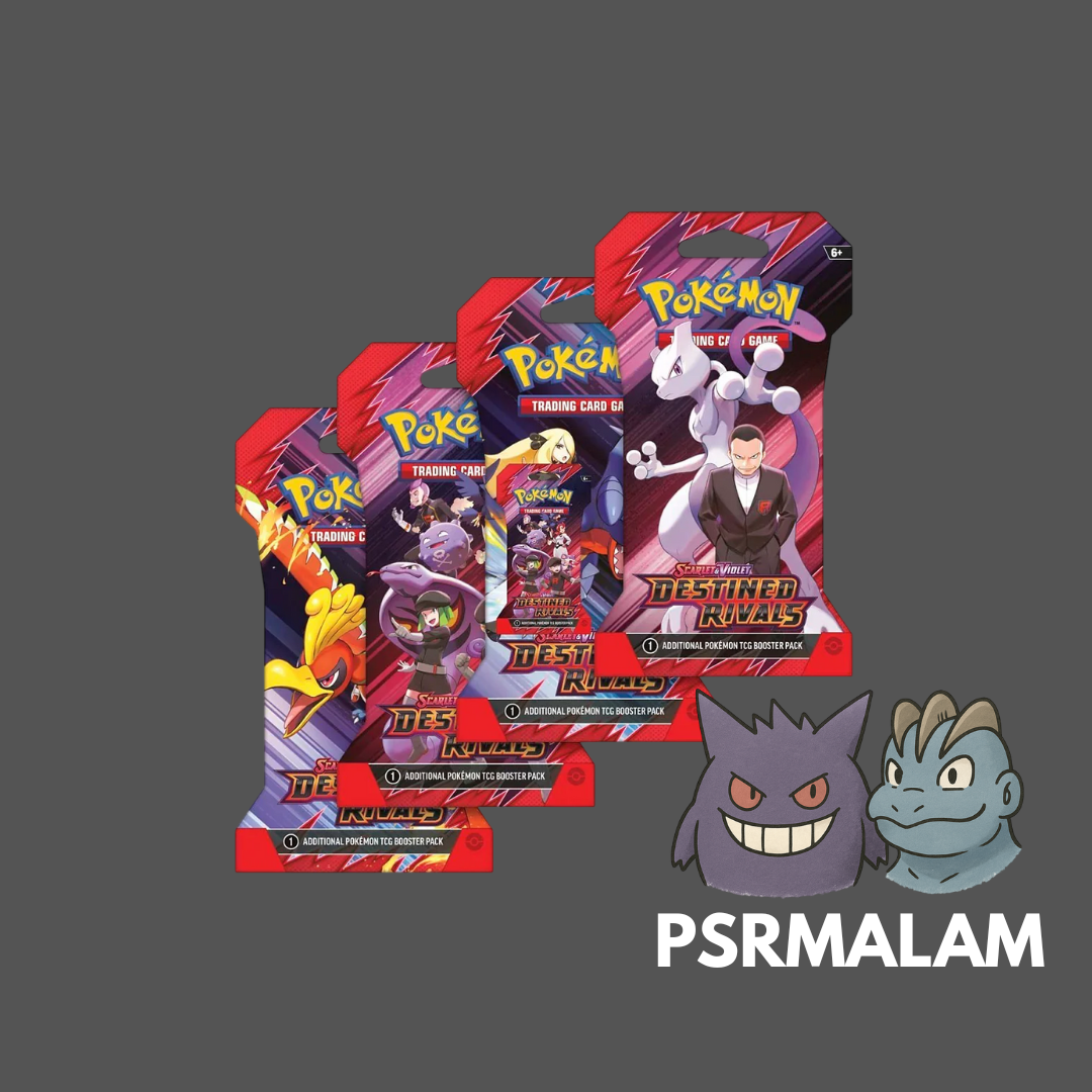 Destined Rivals Sleeved Booster Pack - SV10: Destined Rivals (DRI)